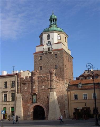 שער Krakowska  ב Lublin 